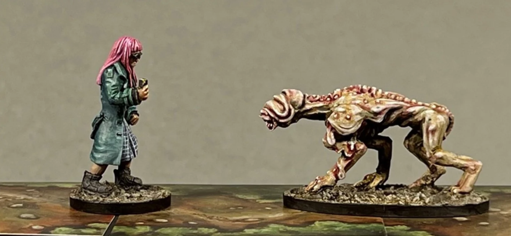 Rebecca walks home at night